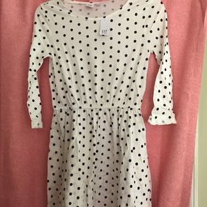 Gap kids Girl’s Jersey knit long sleeve dress